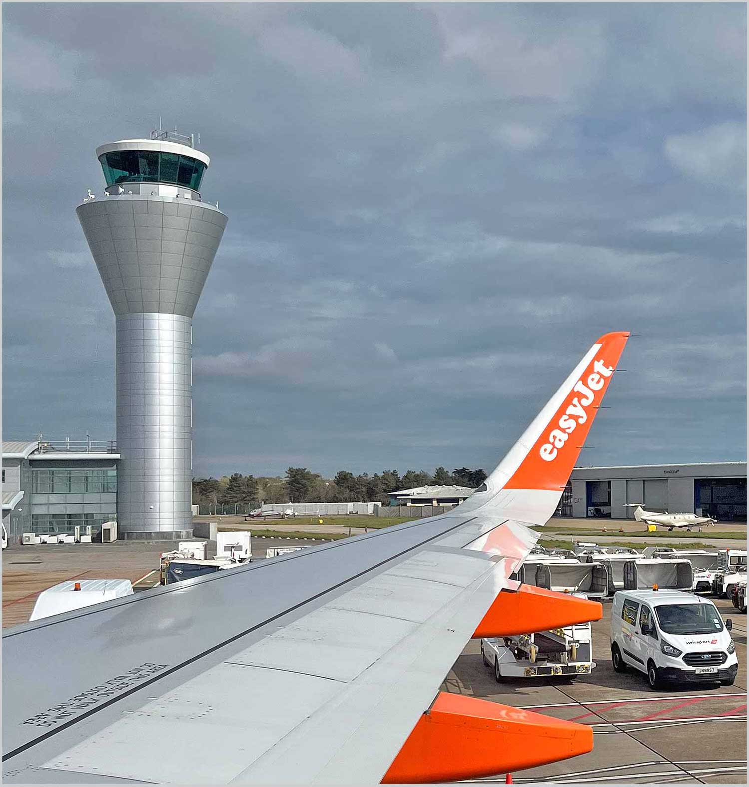 Easyjet Wing Tip Jersey Airport